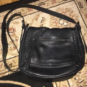 Sanctuary Studded Soft Leather Crossbody Bag